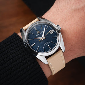 Sand Chevre Slim Strap