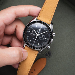 Natural Nubuck Slim Strap