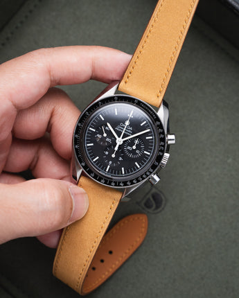 Delugs 19mm レザーベルト Nubuck Slim Strap NubuckNaturalSlim_1_a1e8c7f9-