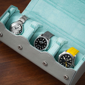 Prism Trio - Light Grey/Turquoise
