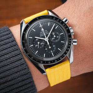 Matte Yellow Lizard Strap