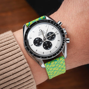 Electric Lime Salmon Strap