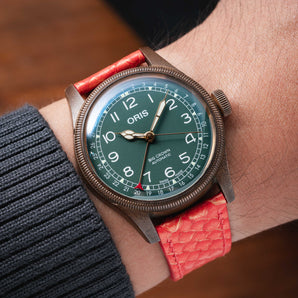 Imperial Red Salmon Strap