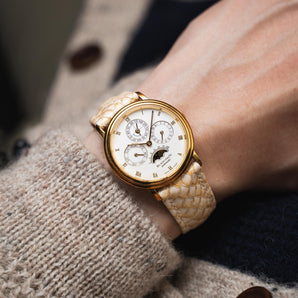 Gilded White Salmon Signature Strap