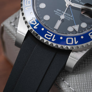 Black Semi-Integrated CTS Rubber Strap