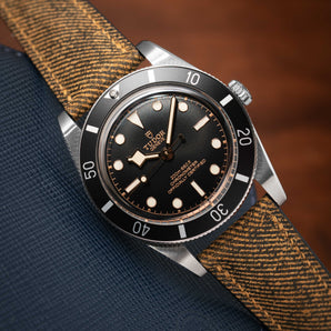 Mustard Denim Signature Strap