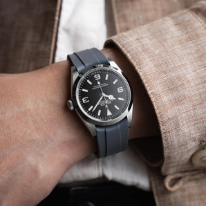 Grey Semi-Integrated CTS Rubber Strap