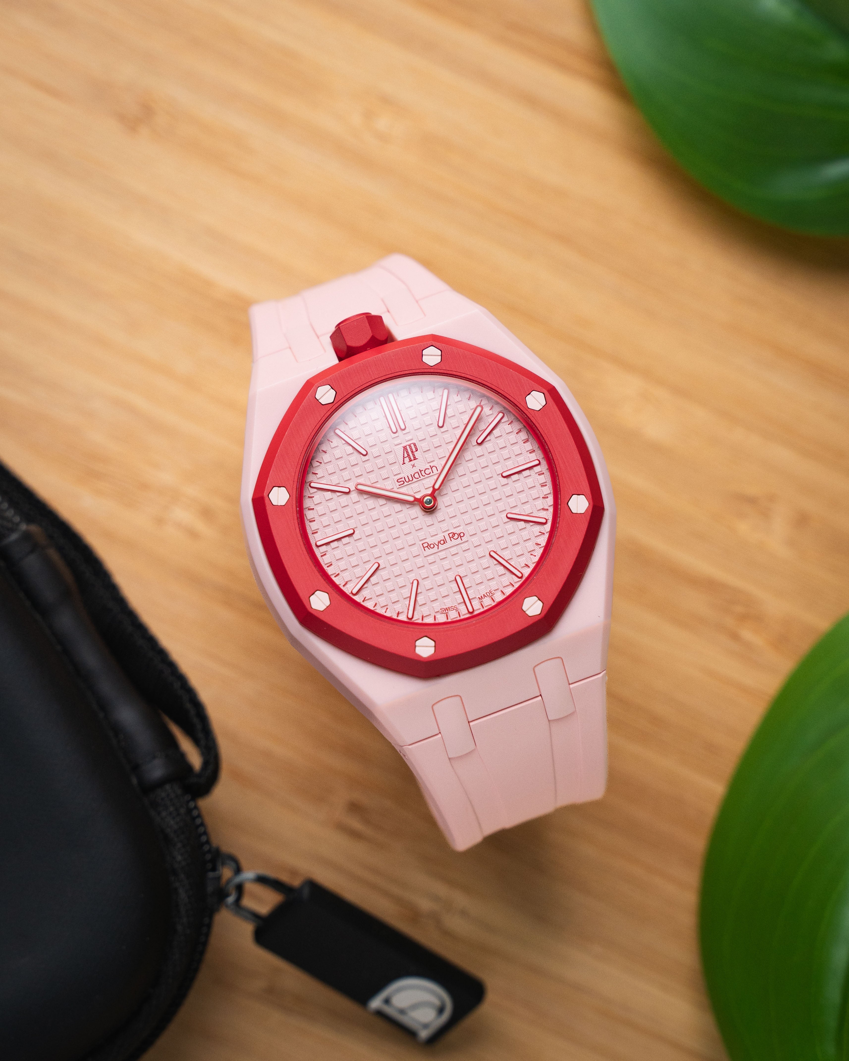 Case-Strap for the Swatch x AP Royal Pop Otto Rosso — Delugs