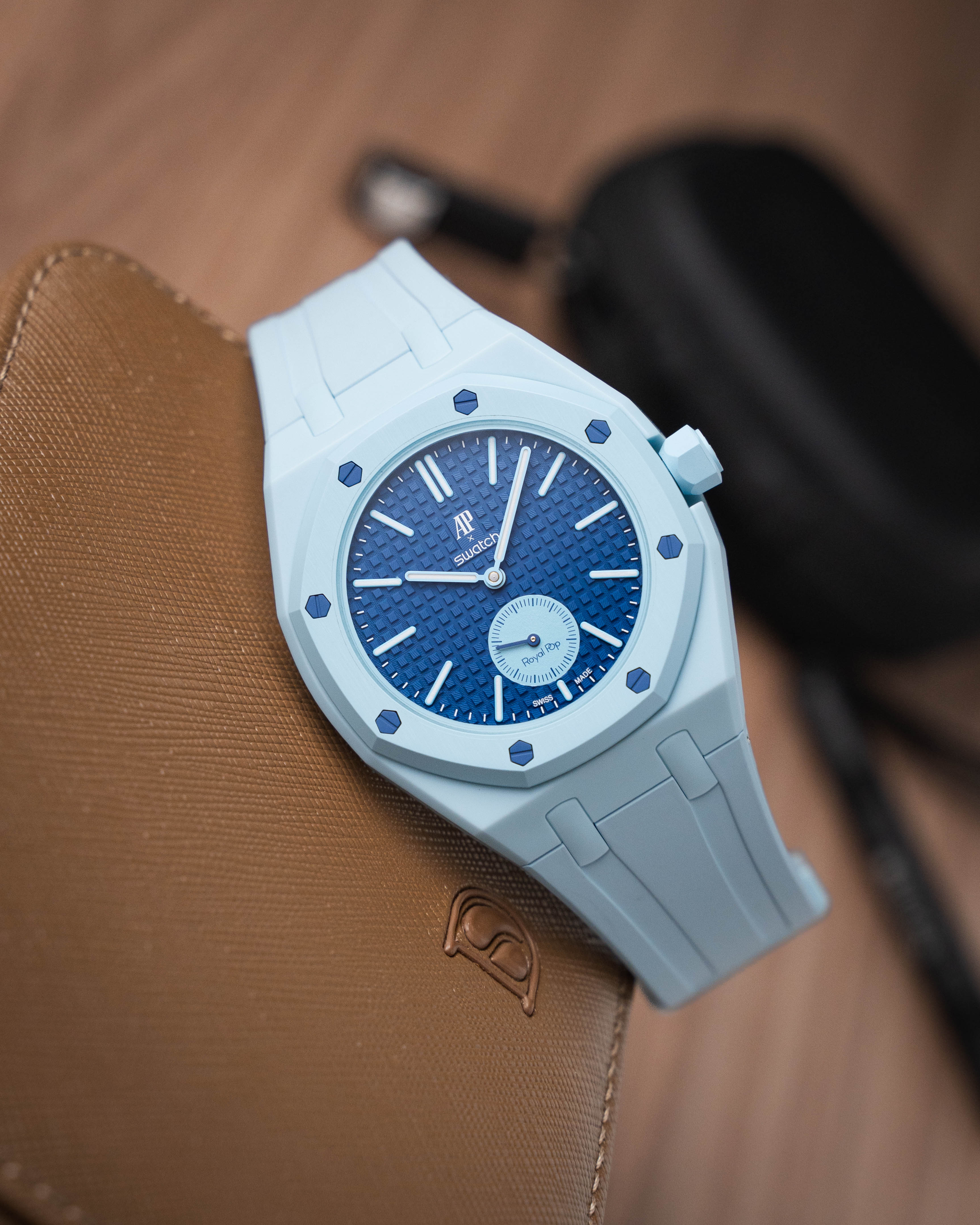 Case-Strap for the Swatch x AP Royal Pop Lan Ba — Delugs
