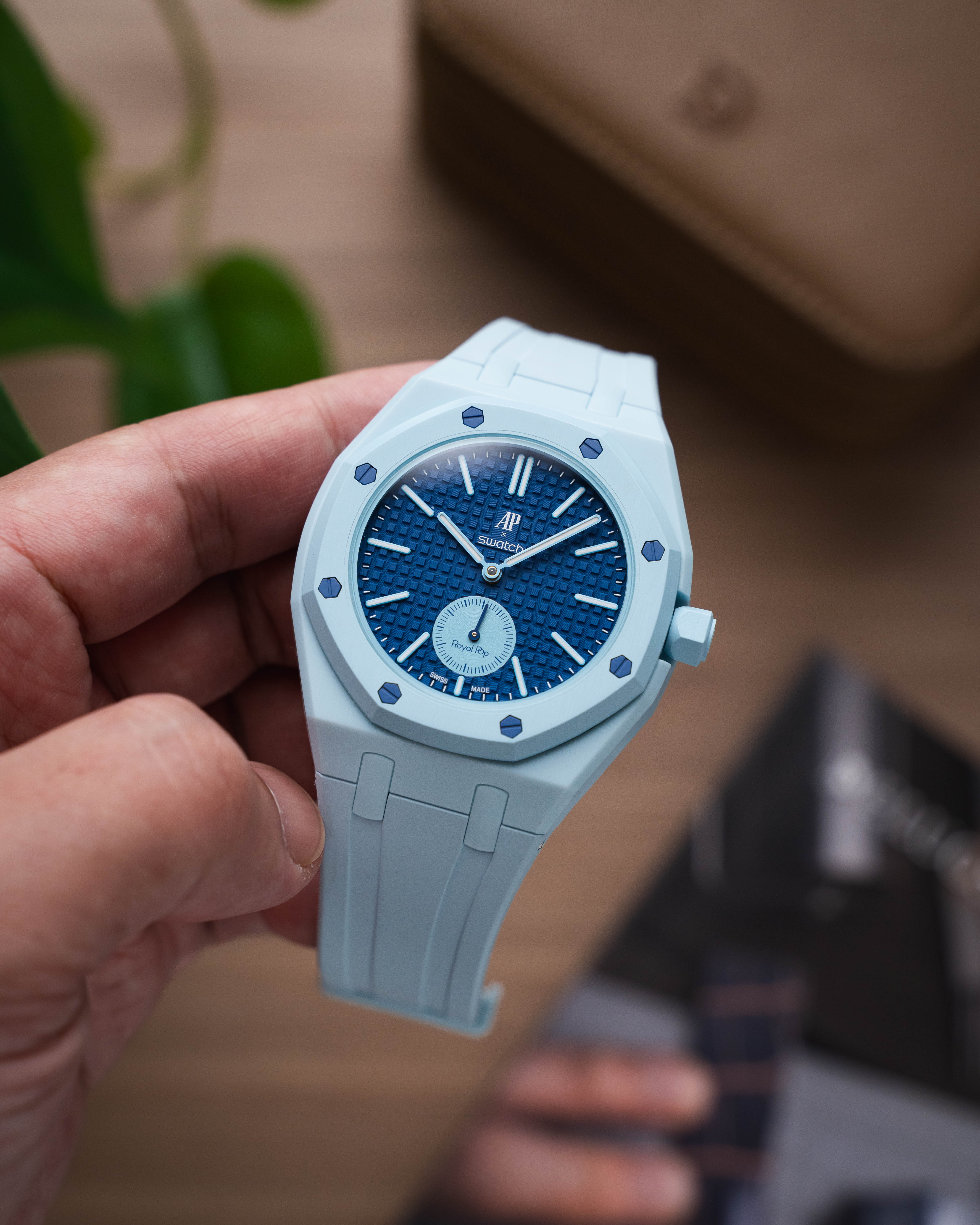 Case-Strap for the Swatch x AP Royal Pop Lan Ba — Delugs