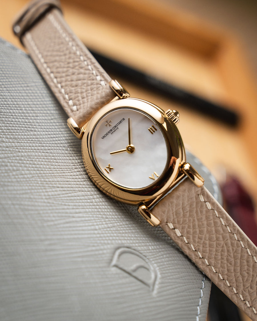 Cream Epsom Slim Strap for The Petite Collection