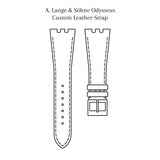 Delugs Custom Watch Strap for A. Lange & Söhne Odysseus - Handcrafted to Order