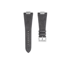 Dark Grey Alcantara Strap for Tissot PRX