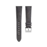 Delugs Dark Grey Alcantara Signature Strap Handcrafted Leather Watch Strap