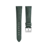Delugs Green Alcantara Signature Strap Handcrafted Leather Watch Strap