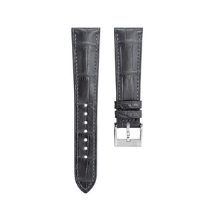 Matte Grey Storm Alligator Signature Strap