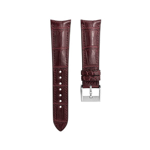 Matte Mahogany Alligator Signature (Curved) Strap