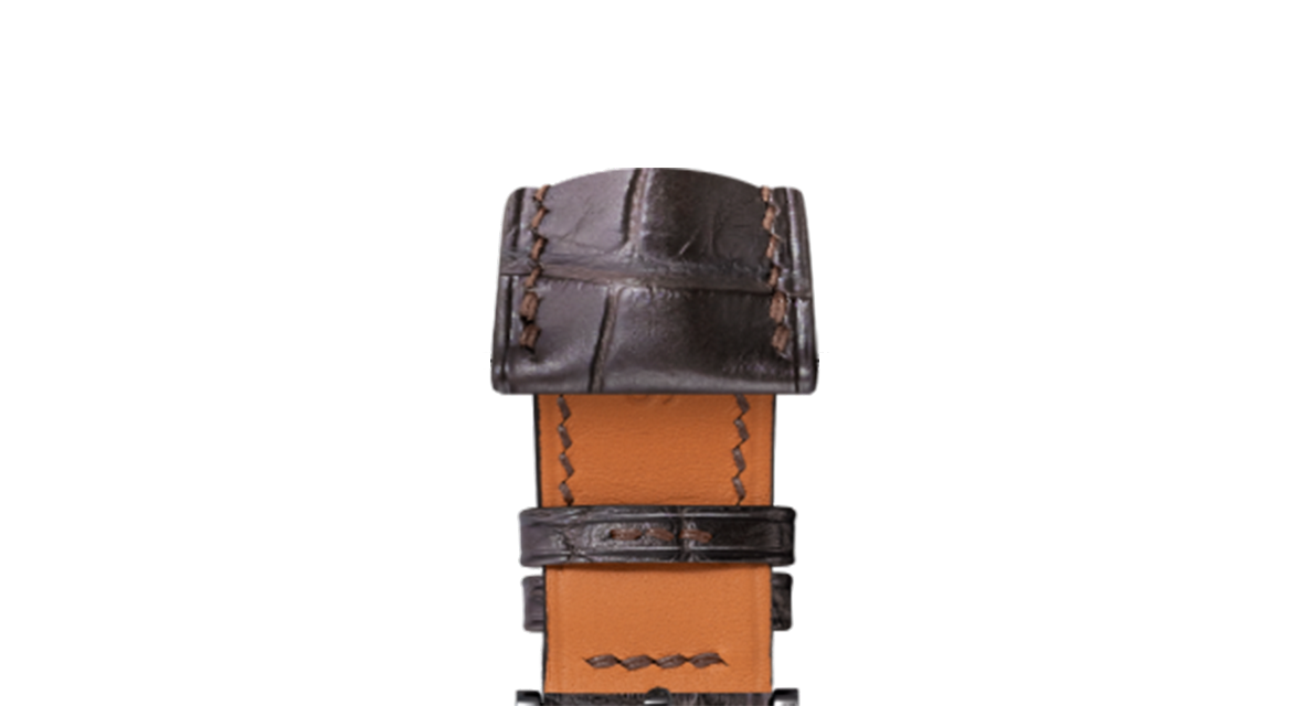 GIRARD PERREGAUX クロコダイルレザーベルト1945 XXL Best Straps for Girard-Perregaux Vintage 1945 XXL Large Date and