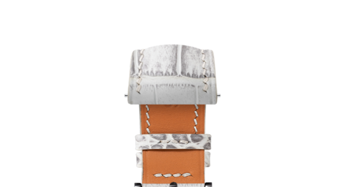 Matte Himalayan Alligator Signature Strap - Handcrafted Leather