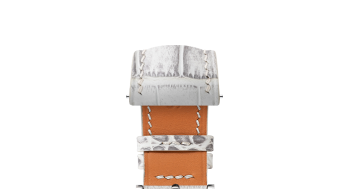 Matte Himalayan Alligator Signature Strap - Handcrafted Leather