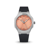 Delugs Black Sailcloth CTS Rubber Strap for Atelier Wen Perception Rubber Watch Strap