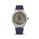 Delugs Purple Sailcloth CTS Rubber Strap for Atelier Wen Perception Rubber Watch Strap