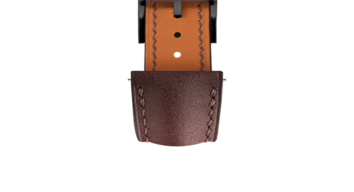 Marron Baranil Signature Strap - Handcrafted Leather Watch Strap