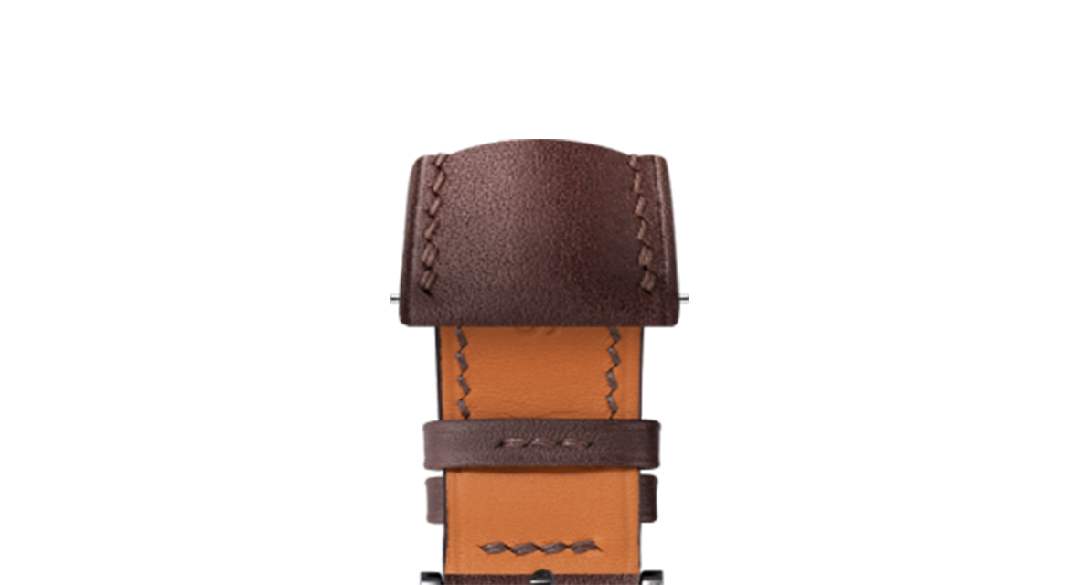 Marron Baranil Signature Strap - Handcrafted Leather Watch Strap