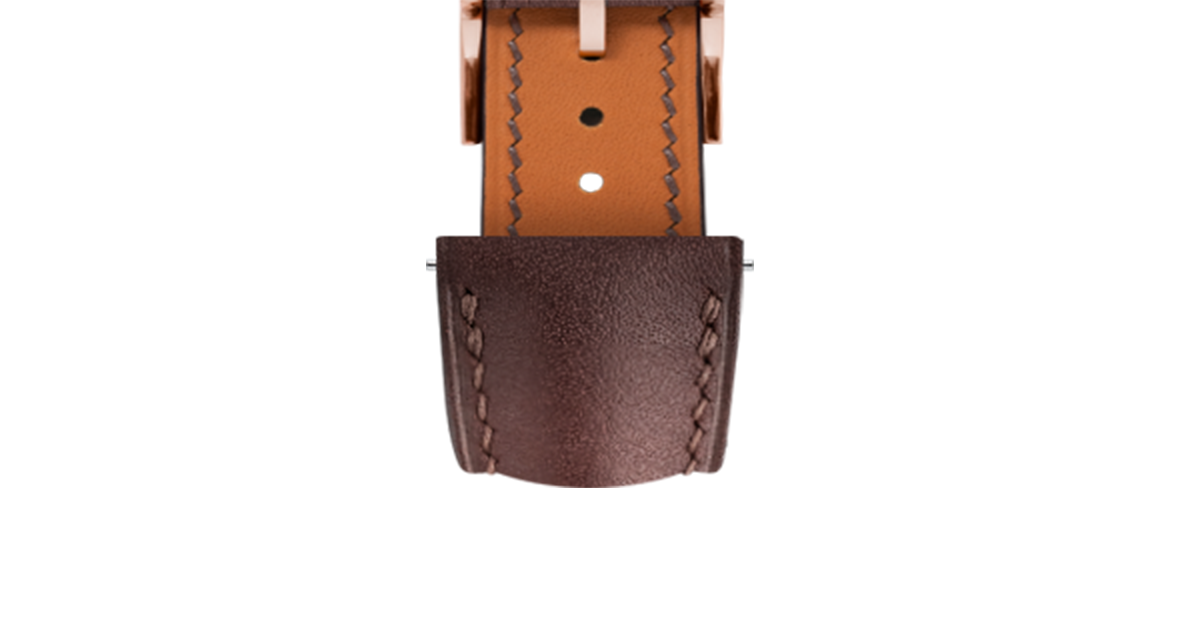 Marron Baranil Signature Strap - Handcrafted Leather Watch Strap