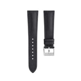 Delugs Black Baranil Signature Strap Handcrafted Leather Watch Strap