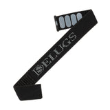 Delugs Fixed Delcro Black Fabric Watch Strap