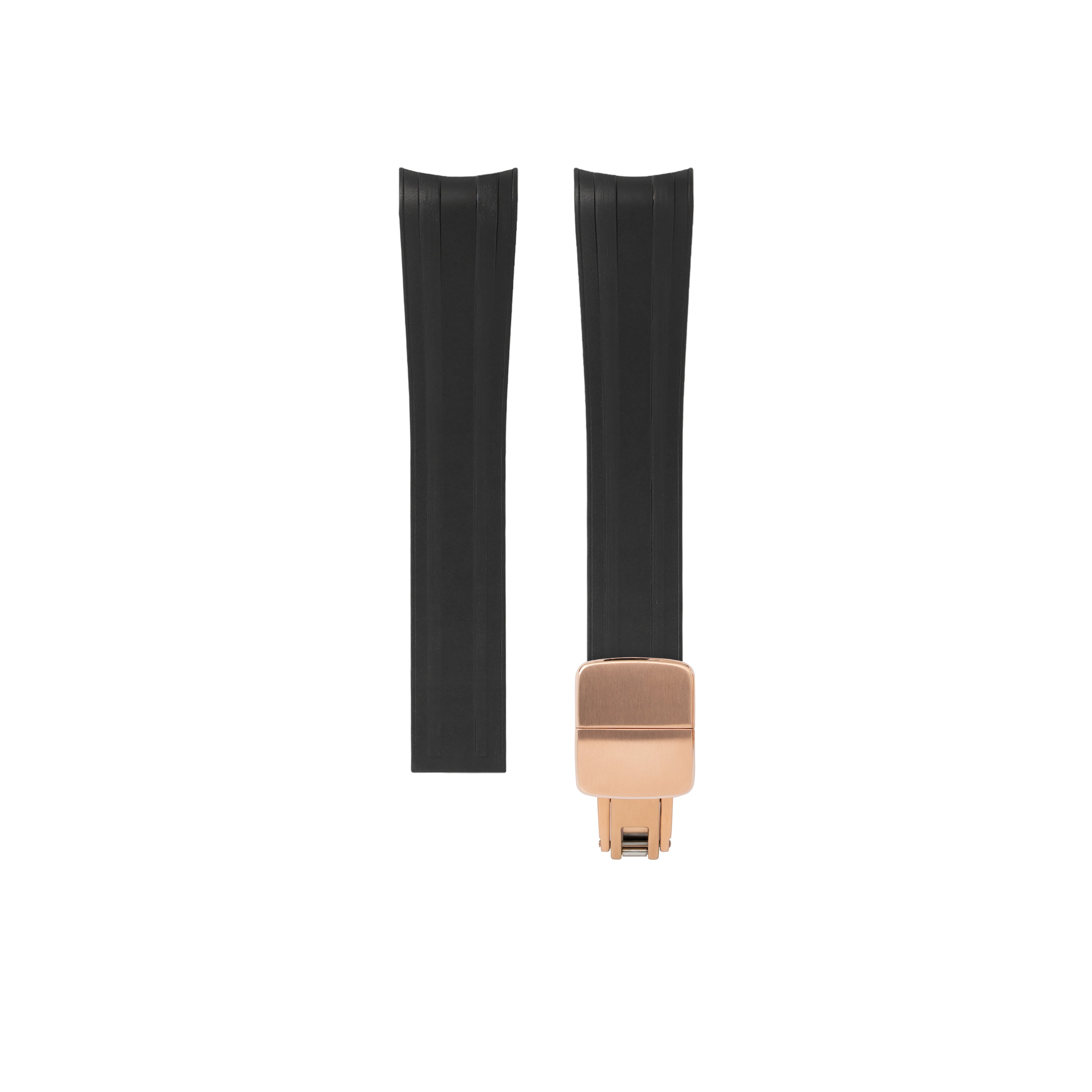 Black CTS Rubber Strap for Tudor BB54 - Rubber Watch Strap | Delugs