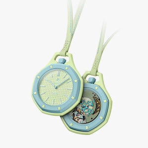 Swatch x Audemars Piguet Royal Pop Blaue Acht Lépine pocket watch — by Delugs