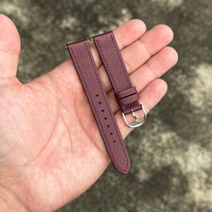 Bordeaux Chevre Slim Strap for The Petite Collection