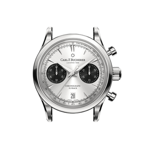 Case Diameter: 40mm, Lug Width: 20.8mm / include_only=strap-finder_tag1 / Carl F Bucherer,Silver,Chronograph,20.8 / position-top=-32 / position-bottom=-30.6