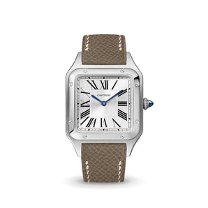 Taupe Epsom Cartier Santos-Dumont Strap