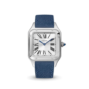 Navy Saffiano Cartier Santos-Dumont Strap