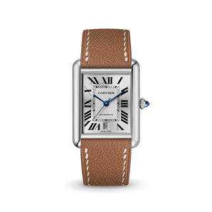 Gold Chevre Strap for Cartier Tank