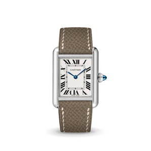 Taupe Epsom Strap for Cartier Tank