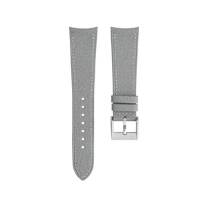 Light Grey Chevre Slim (Curved) Strap