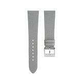 Delugs Light Grey Chevre Slim Strap Handcrafted Leather Watch Strap