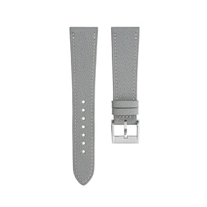 Light Grey Chevre Slim Strap