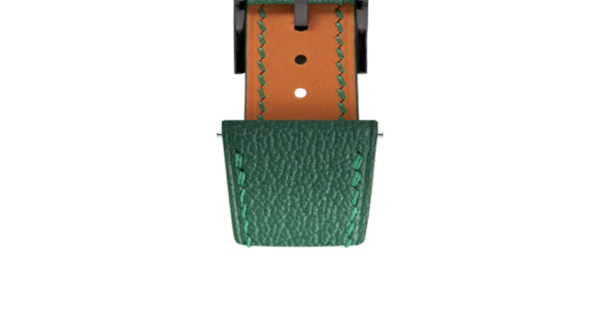Sapin Chevre Slim Strap - Handcrafted Leather Watch Strap · 17