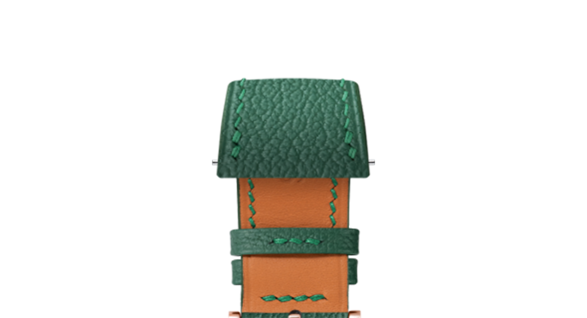 Sapin Chevre Slim Strap - Handcrafted Leather Watch Strap · 17