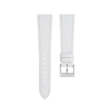 Delugs White Chevre Slim Strap Handcrafted Leather Watch Strap