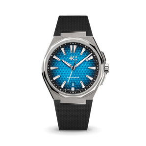 Black Sailcloth CTS Rubber Strap for Christopher Ward The Twelve