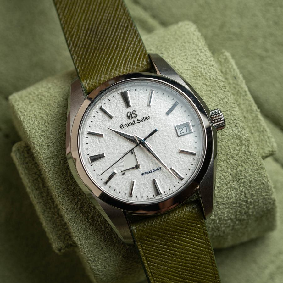 Overstock: Army Green Saffiano Stitchless Strap
