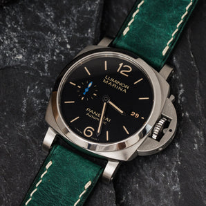 Green Crazy Horse Chunky Strap