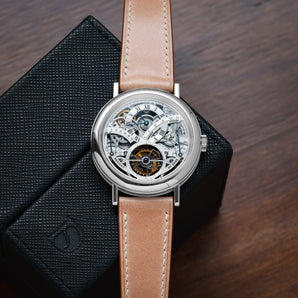 Natural Shell Cordovan Slim Strap