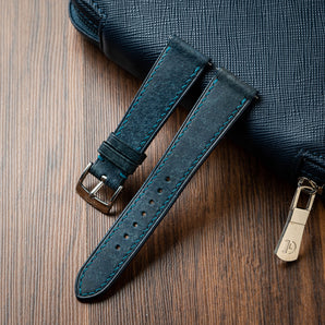 Navy Pueblo Slim Strap